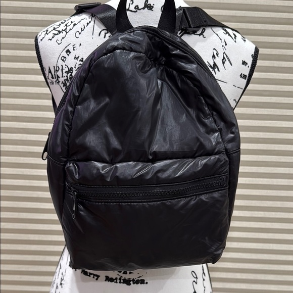 Black Nylon Mini Backpack - Picture 1 of 3